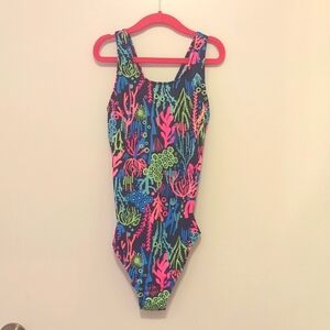 Girls lands end bathing suit